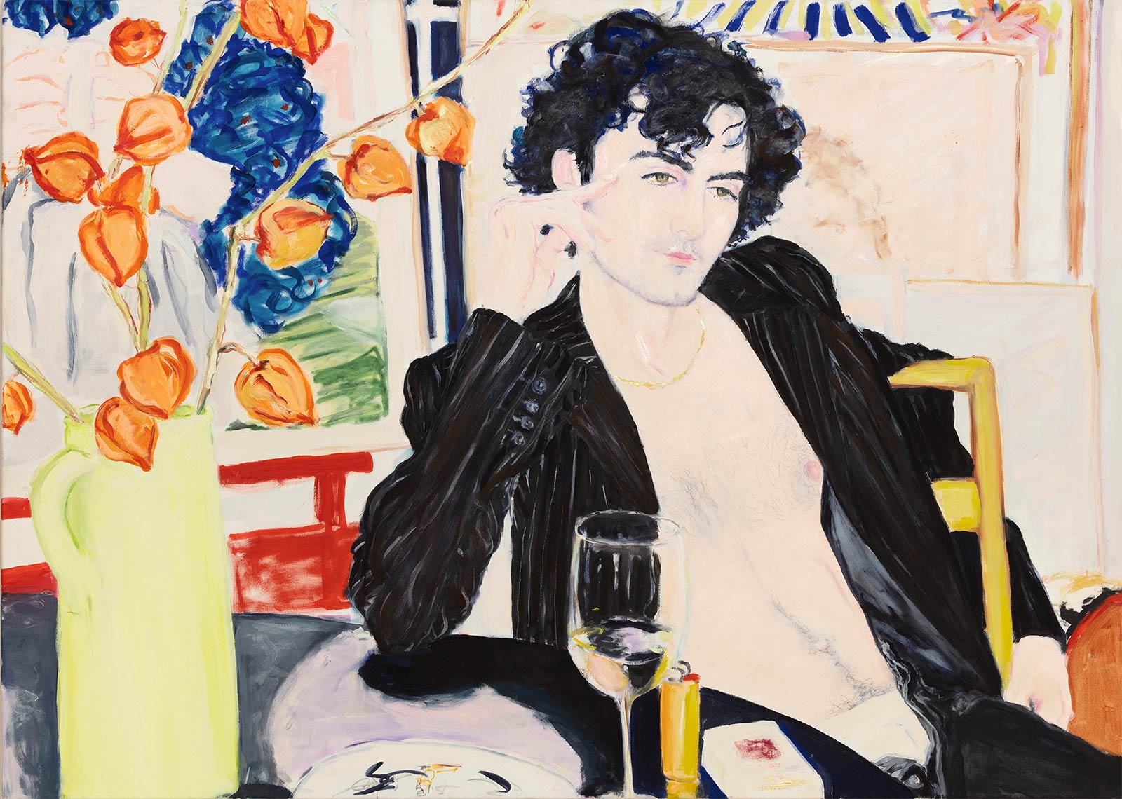 Billy Sullivan, Senza Titolo, 2005 tecnica mista su carta, 76 x 107 cm