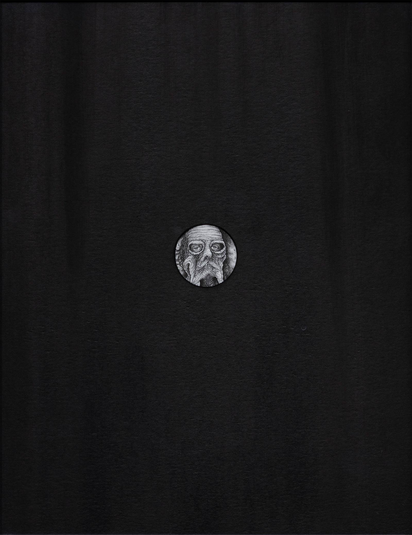 John Kleckner, Untitled, 2008 disegno, Ø 5 cm