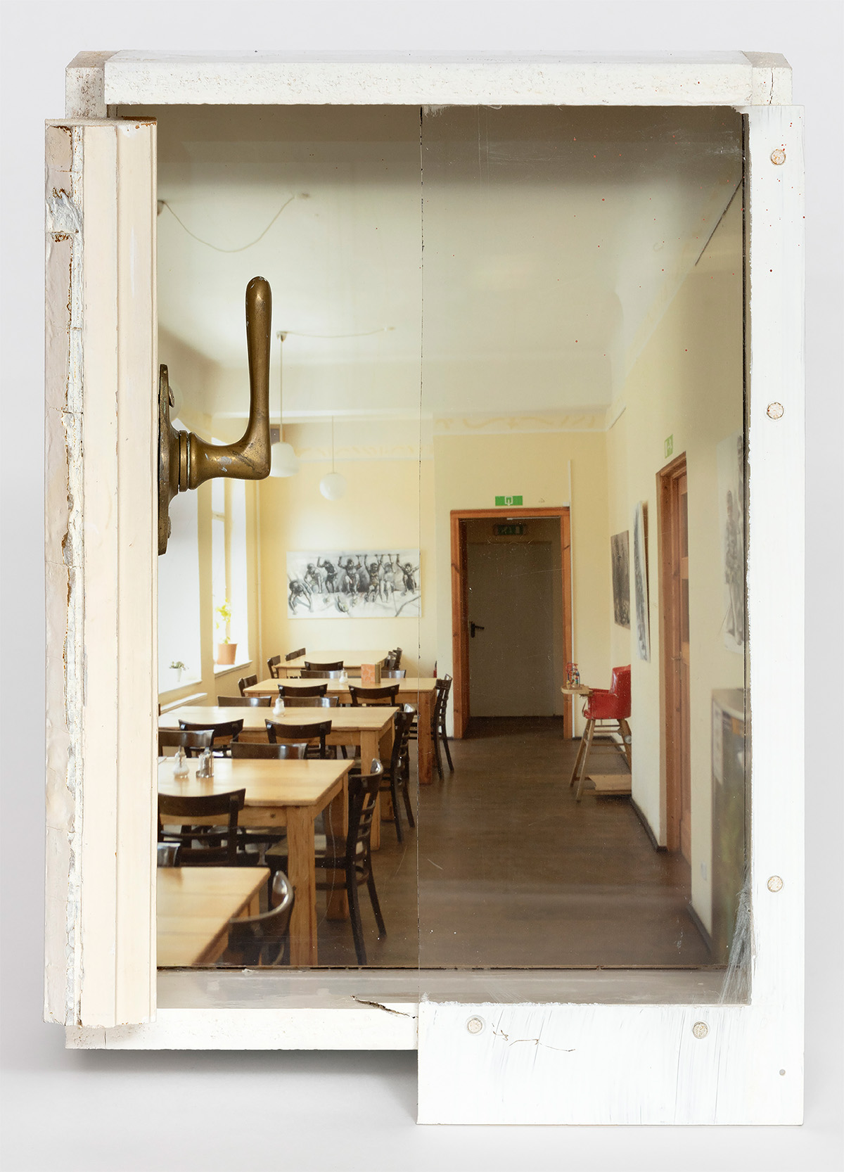 Ulrich Egger, Intimacy 9, 2012 tecnica mista, 32 x 24 x14 cm