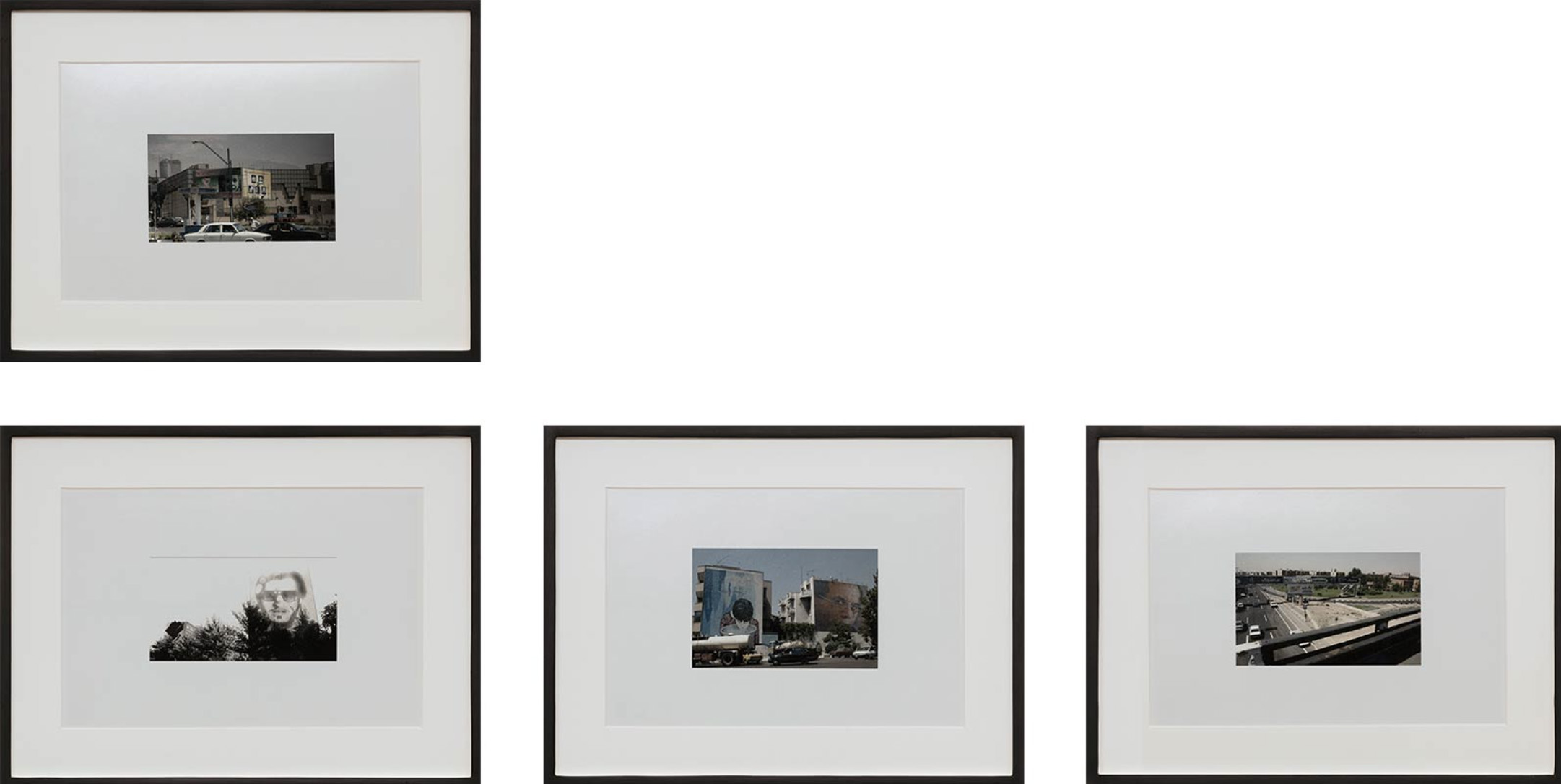 Barbad Golshiri, A study for urban project, 2005 fotografie, 15,5 × 9 cm ognuna, Ed. 3